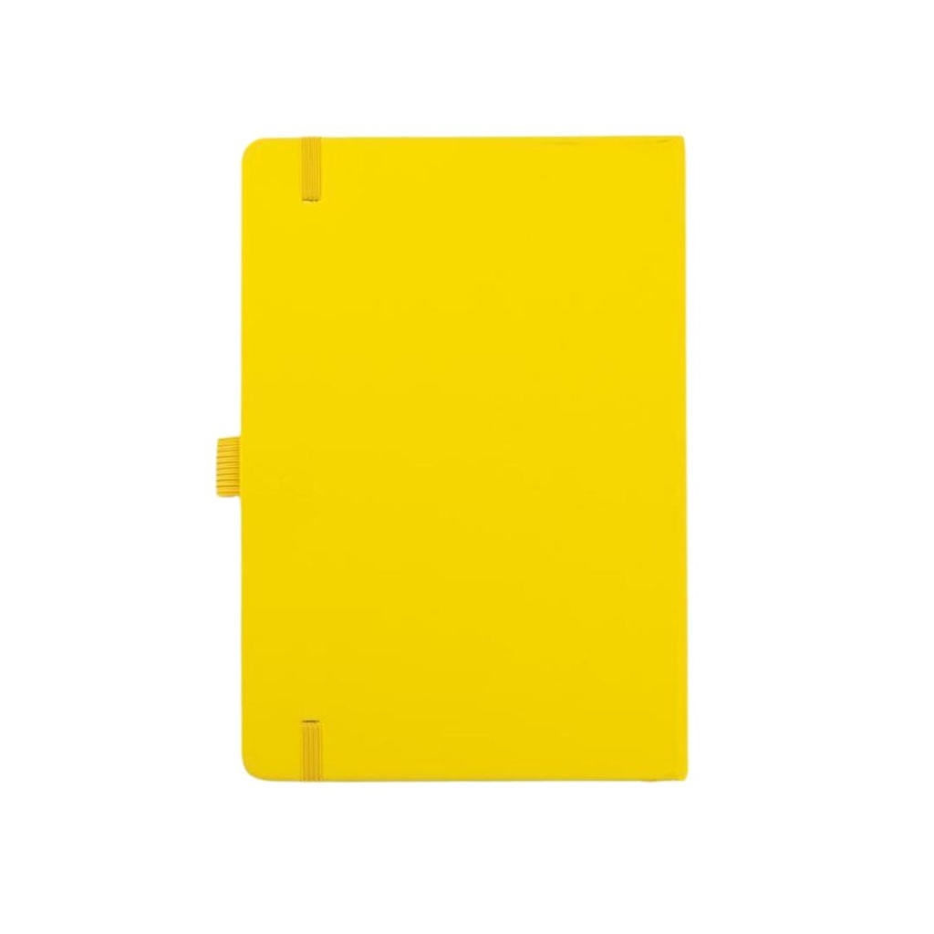 JURSI - Giftology A5 PU Notebook with Pen Loop - Yellow