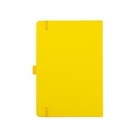 JURSI - Giftology A5 PU Notebook with Pen Loop - Yellow