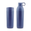 RUVO - CHANGE ZERO 2-in-1 Modular Hydration Gift Set - Navy Blue