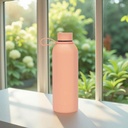CADIZ - Giftology Double Wall Stainless Steel Bottle 500ml - Peach Pink