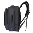 TURISMO - Santhome Expandable 17" Business Backpack - Black