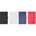 BARON - Santhome Expanded A5 Hard Cover Notebook - Red
