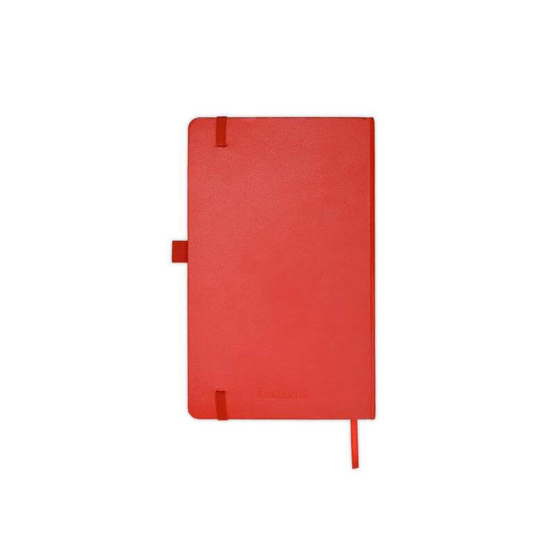 BARON - Santhome Expanded A5 Hard Cover Notebook - Red