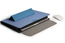 FULDA - CHANGE Collection RPET Laptop Case & Workstation - Navy Blue