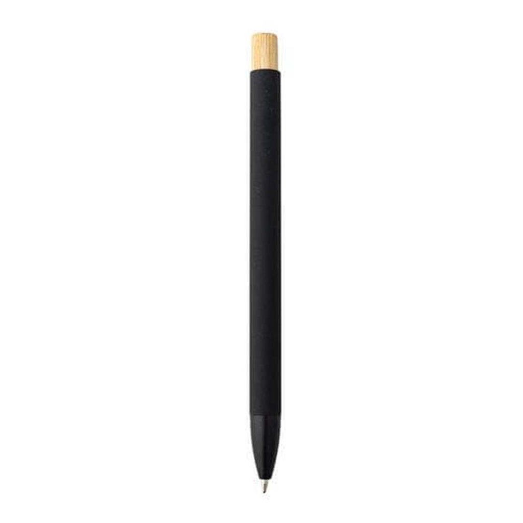 BOLT - Aluminium Push Action Ballpen - Black