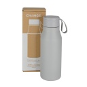 NEBRA - CHANGE Collection Vacuum Bottle with Loop - 600ml - Grey