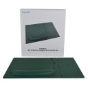 DOBERAN - @memorii 10W Wireless Charger PU Mouse Pad - Dark Green