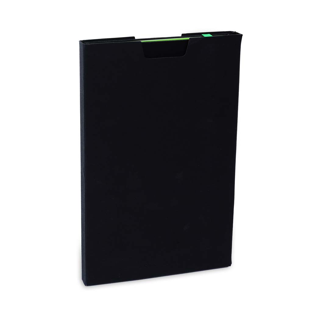 SUKH - SANTHOME A5 Hardcover Ruled Notebook Black-Green