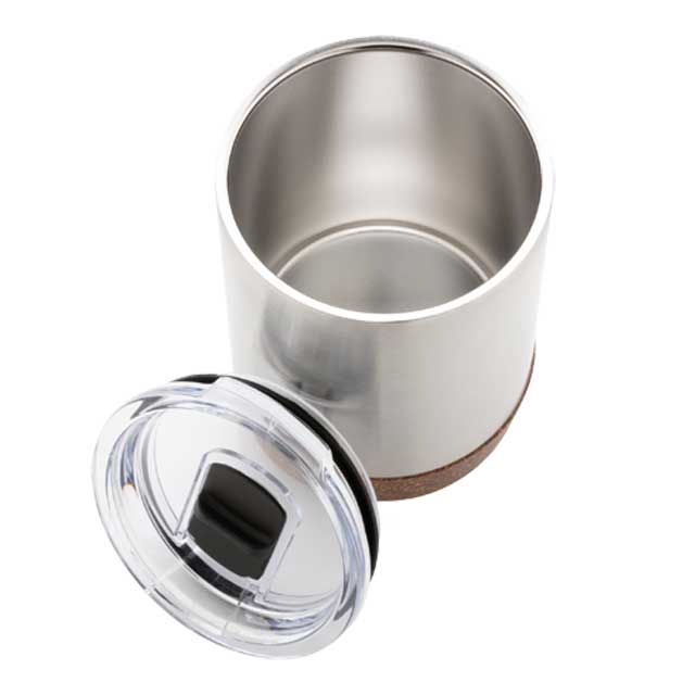 ALMELO - Hans Larsen Insulated Flask & Tumbler Set - Silver