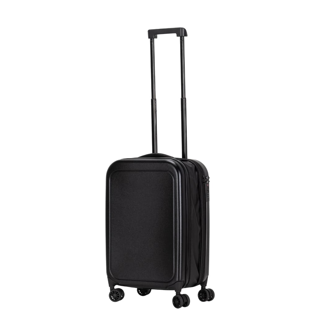 ROSTOCK - SANTHOME Foldable Trolley Bag - Black Matt Finish