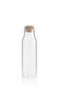 BERKA - Borosilicate Glass Bottle with Cork Lid - 600ml