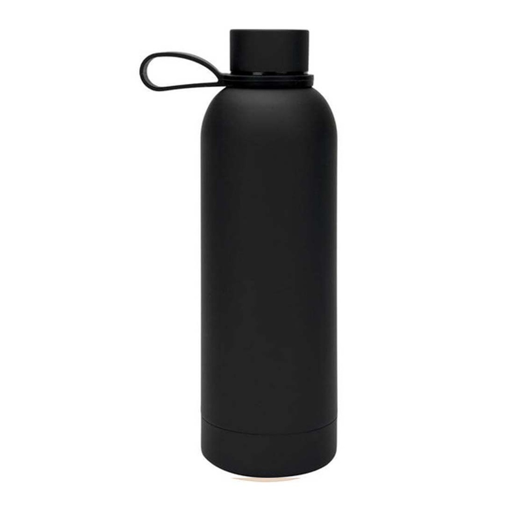 CADIZ - Giftology Double Wall Stainless Steel Bottle 500ml - Black