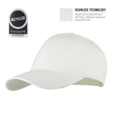 [HWSN 7129] PEAK - Santhome® DryNCool® Advanced Seamless 6-Panel Cap - White
