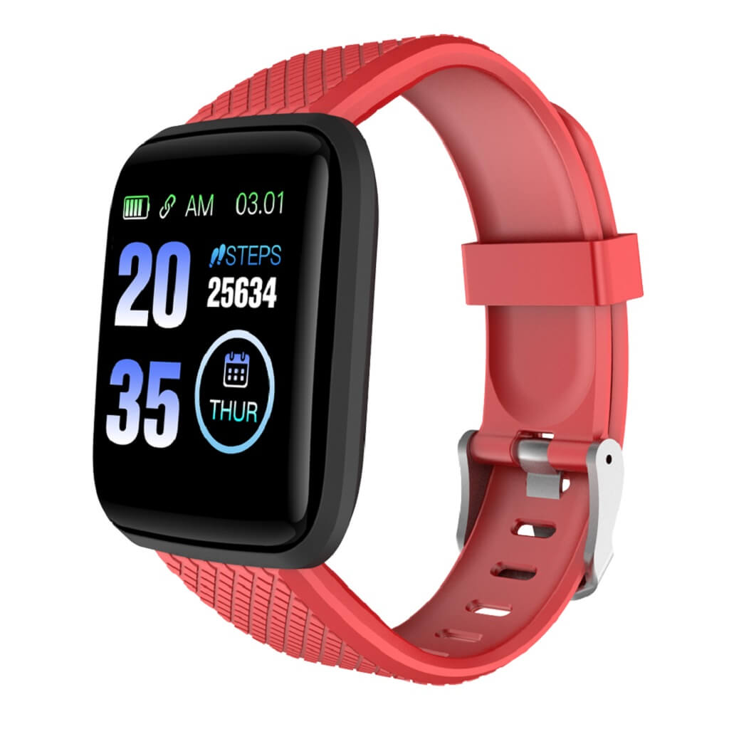 WANAKA - Giftology Smart Fitness Tracker - Red