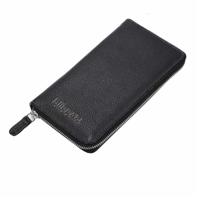 SANTHOME Genuine Leather Travel Wallet