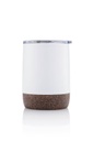 [DWHL 510] GOUDA - Hans Larsen Vacuum Mug With Cork Base - White