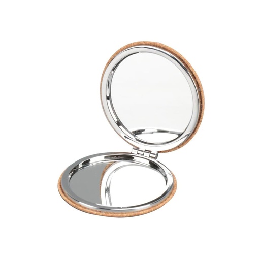 [WNEN 9181] CROSA - eco-neutral Cork Pocket Mirror